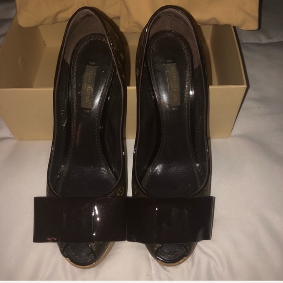 Louis Vuitton | Shoes | Louis Vuitton Monogram Pumps | Poshmark